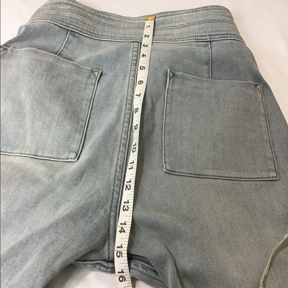 Current/Elliott High Rise Bell Bottom Flare Leg Denim Jeans Size 30 - Picture 10 of 13